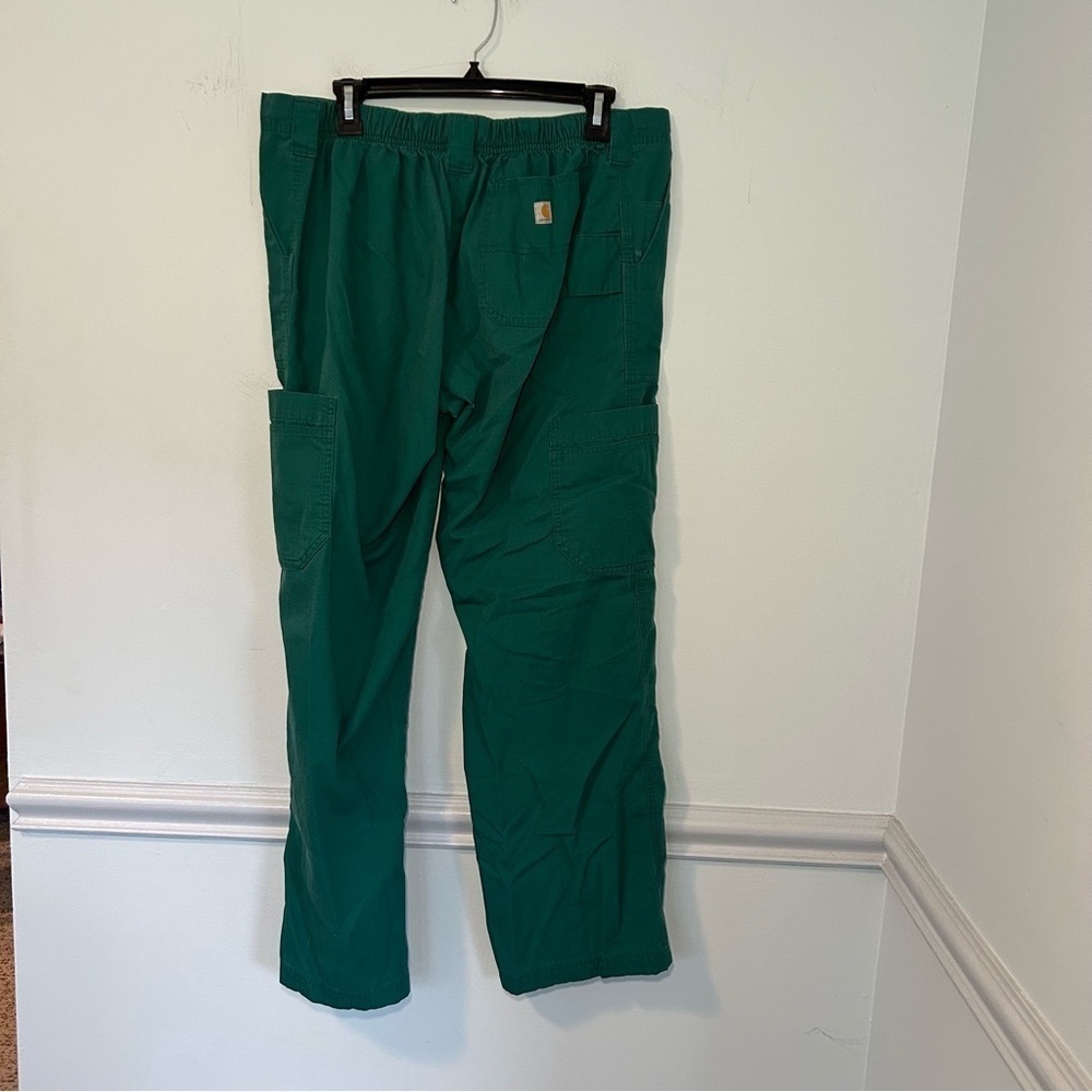 Carhartt Green Cargo Green Pants Size Medium - Picture 4 of 10